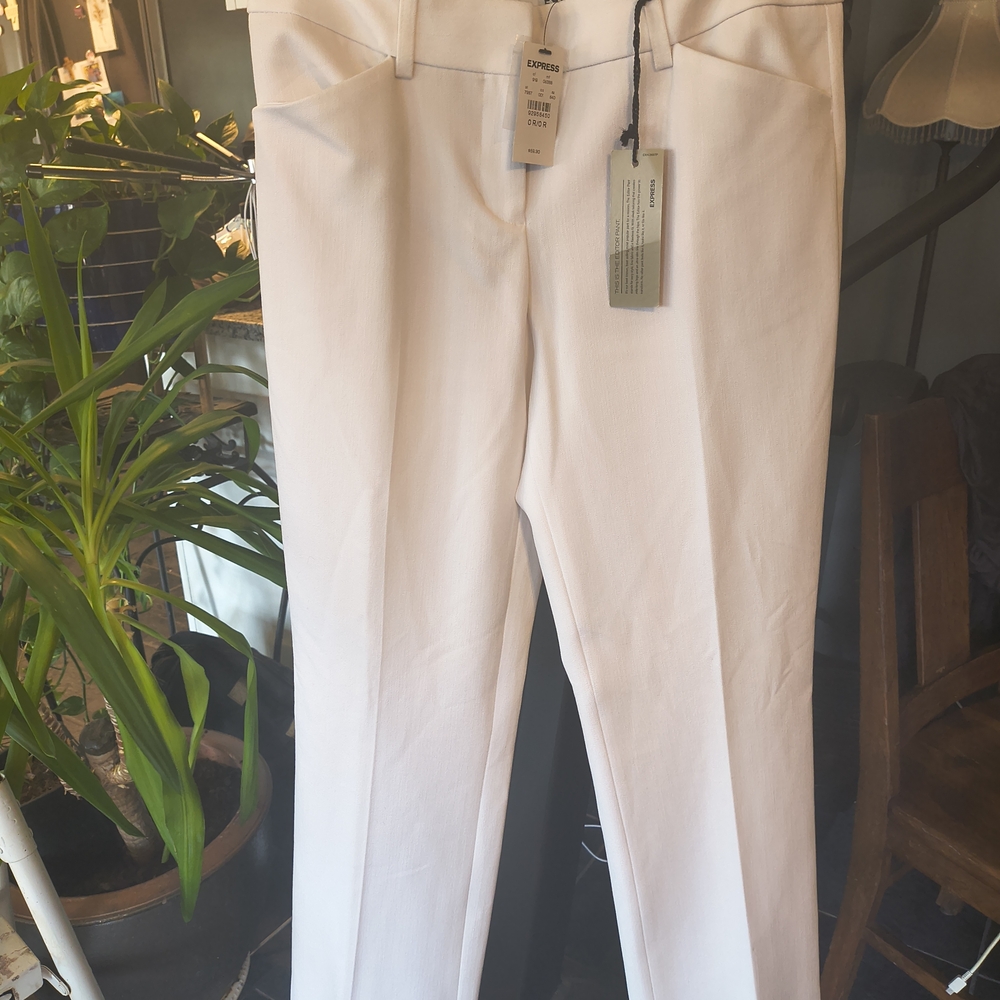 White Express Dress Pants